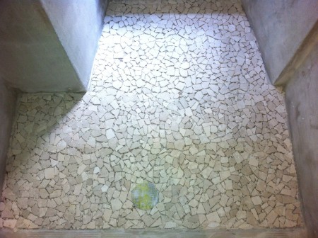 piatto doccia in muratura